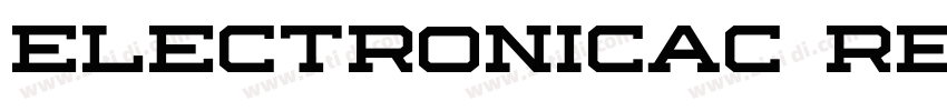 ElectronicaC Regular字体转换 ElectronicaC Regular字体转换